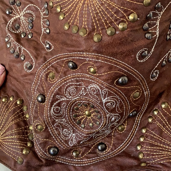 💫CLOSING SALE💫 satchel tote bag with grommets - Picture 3 of 5